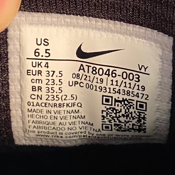 Nike Shox TL Nova Women's Black Lemon Venom Shoes - Picture 8 of 8